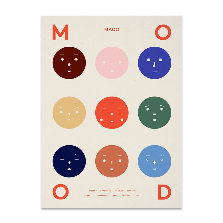 Nine Moods Print
