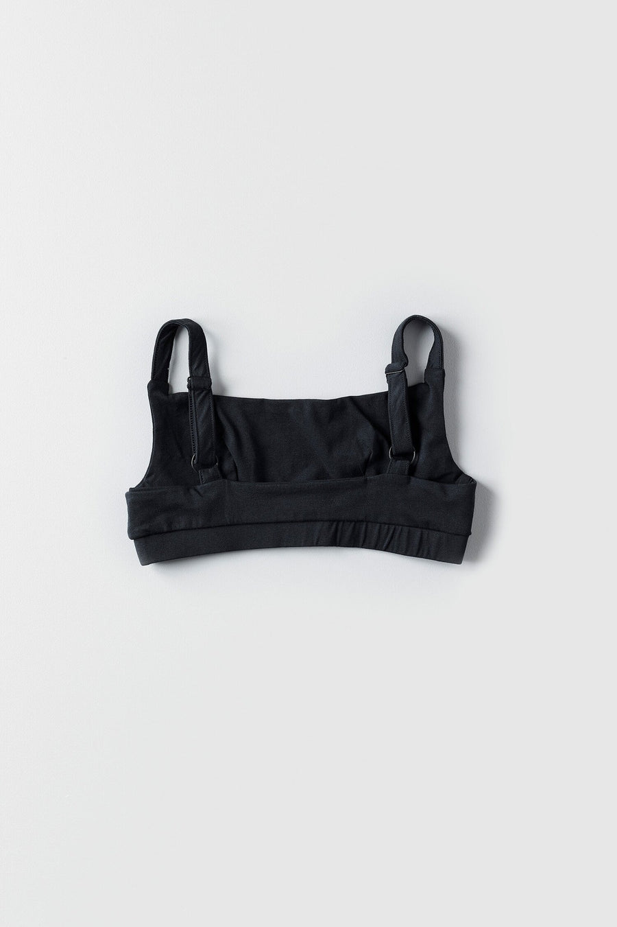 FULL CROP TOP SUPPORT CHARCOAL