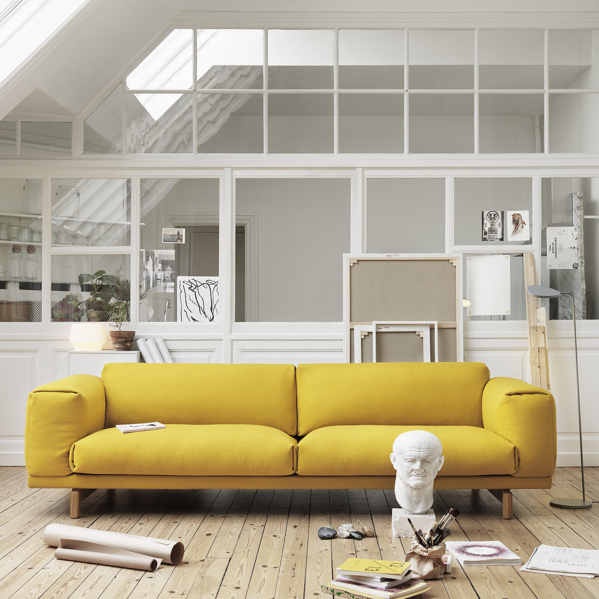 Two Seater Rest Sofa - Tea and Kate