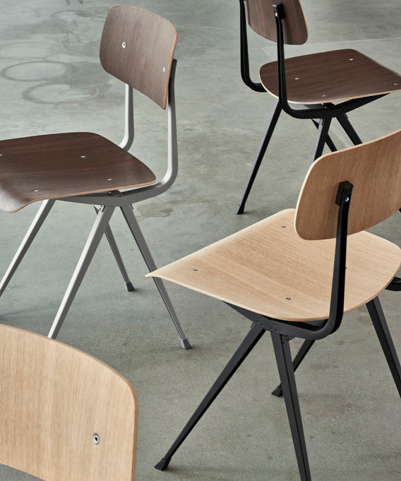 HAY Result Chair OAK/STEEL EX DISPLAY WAS £345 - Tea and Kate