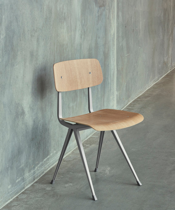 HAY Result Chair OAK/STEEL EX DISPLAY WAS £345 - Tea and Kate