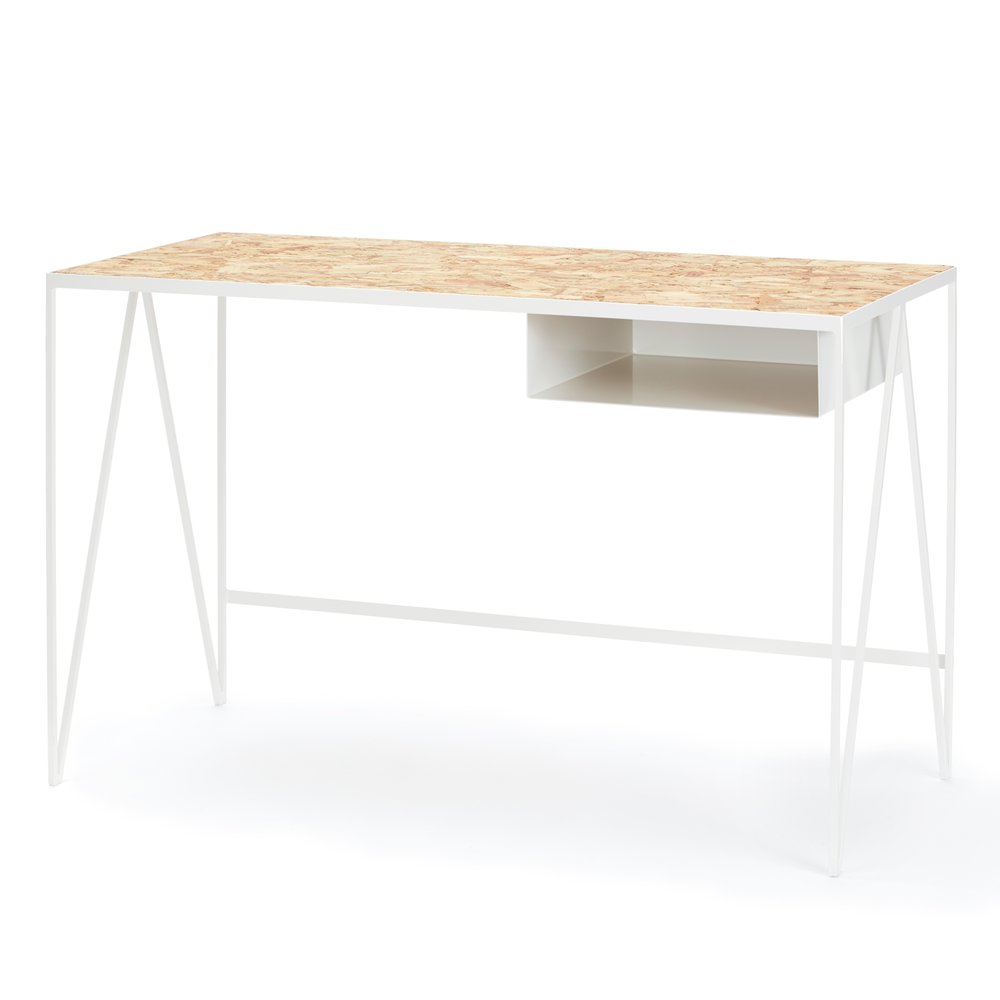 Paper White Study Desk - Tea and Kate