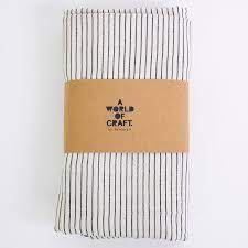 ECO Thin Stripe Tablecloth, 140x260cm