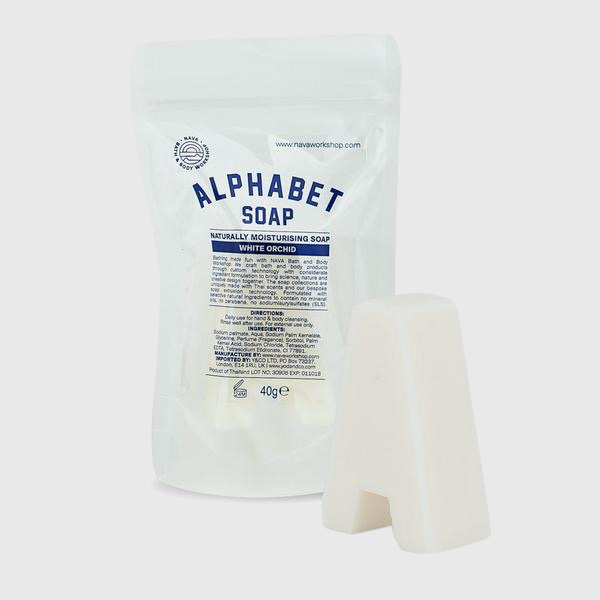 Alphabet Soap was £6.95 - Tea and Kate