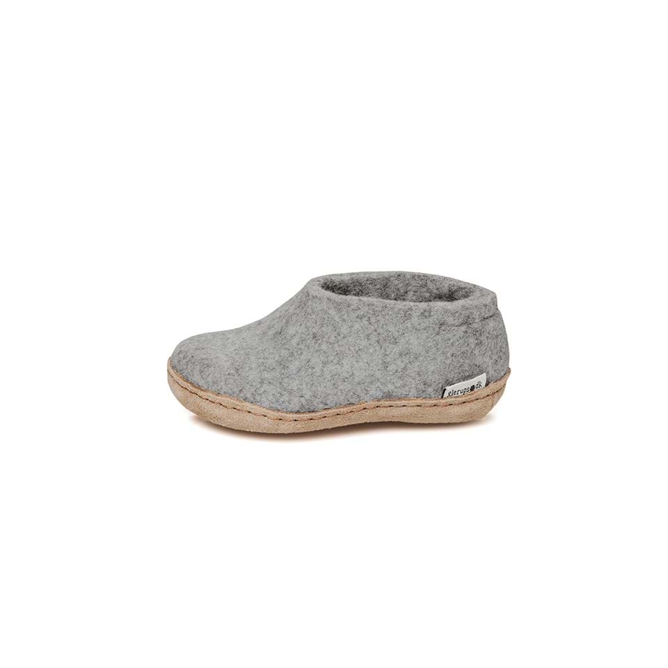 Felt house shoe junior grey was £42 - Tea and Kate