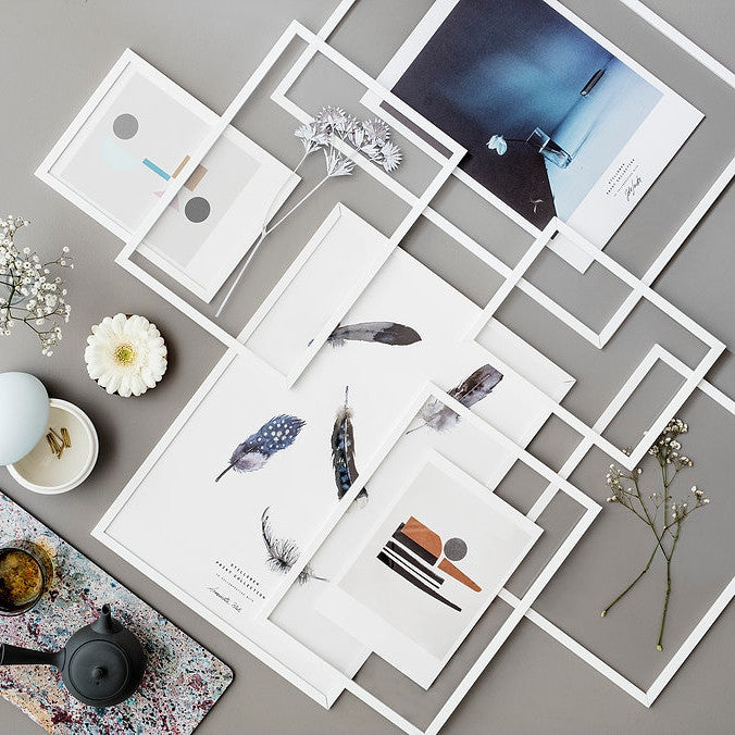 White frame a3 was £45 - Tea and Kate
