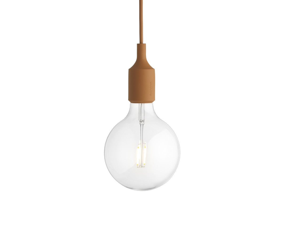 MUUTO E27 Pendant LED Bulb Lamp / Cobalt Blue & Clay - WAS £85 - Tea and Kate