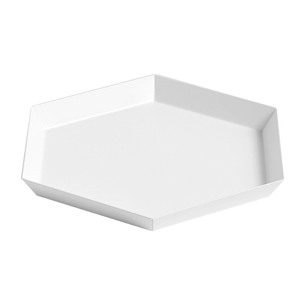 White Small Kaleido Tray - Tea and Kate