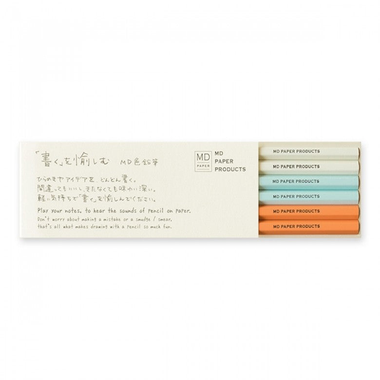 MIDORI MD COLOUR PENCIL SET - Tea and Kate