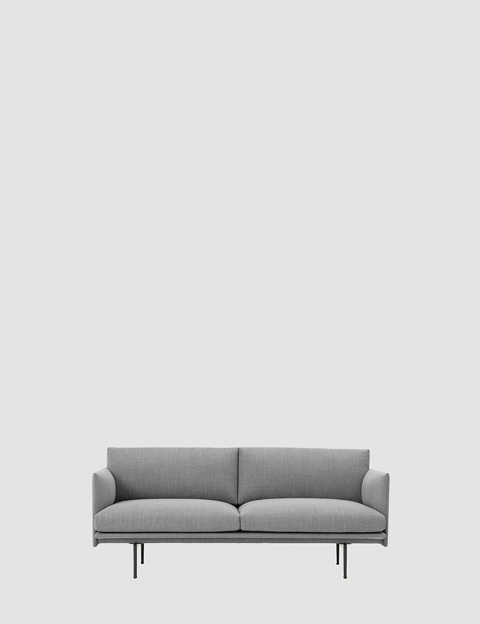 Two Seater Outline Sofa - Tea and Kate
