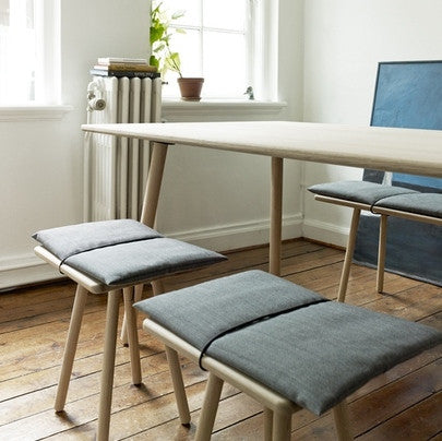 Georg stool solid oak - Tea and Kate