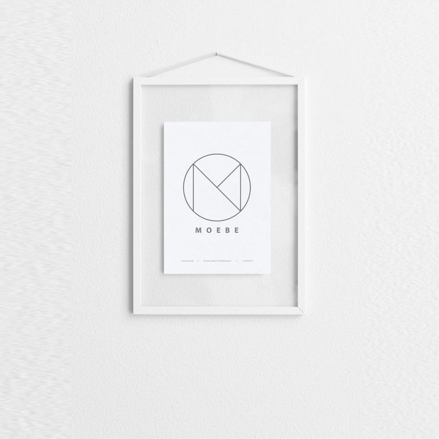 White frame a3 was £45 - Tea and Kate