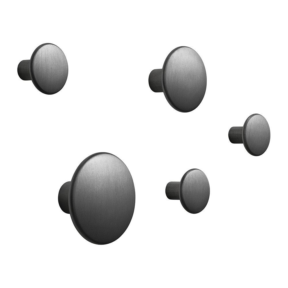 Set of Black Dot Hooks - Tea and Kate