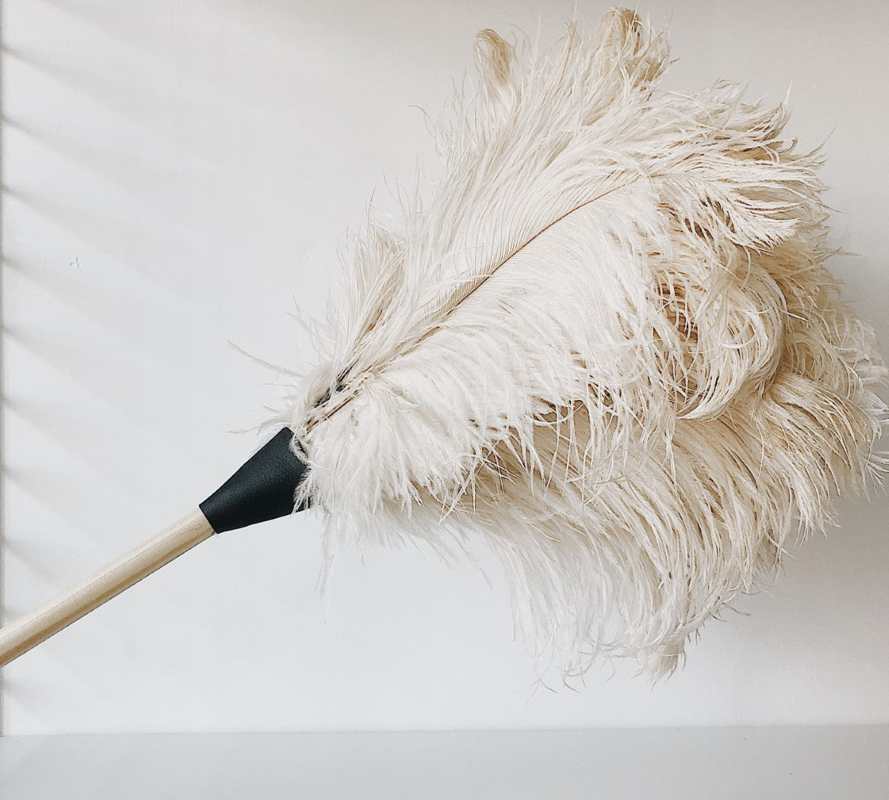 ostrich feather duster - Tea and Kate