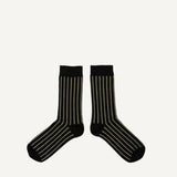 Socks  - Glitter Lines Black was £12