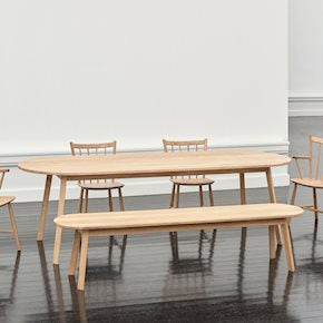 Triangle Leg Table - Tea and Kate